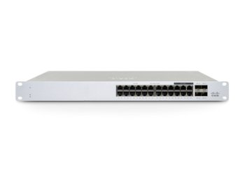 MERAKI MS130-24P CLOUD MANAGED - MERAKI MS130-24P CLOUD MANAGED 24GE 370W POE SWITCH