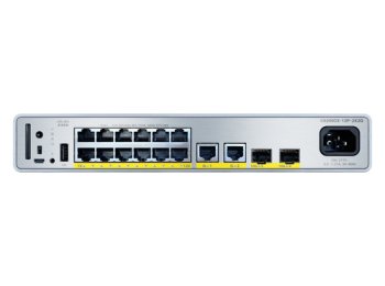 CATALYST 9000 COMPACT SWITCH - CATALYST 9000 COMPACT SWITCH 12-PORT POE+ 240W HVDC ESS