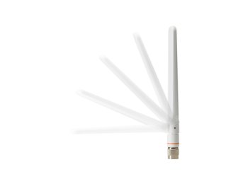 2.4 GHZ 2DBI/5 GHZ 4 DBI DIPOLE - 2.4 GHZ 2DBI/5 GHZ 4 DBI DIPOLE ANT. WHITE RP-TNC
