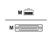 STRAIGHT Netzwerkkabel - STRAIGHT Netzwerkkabel RJ45 TO DB25