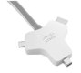 MULTI-HEAD CABLE 2.5 METERS - MULTI-HEAD CABLE 2.5 METERS 4K USB-C HDMI MINIDP