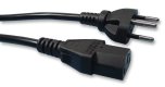 AC POWER CORD TYPE C5 EUROPE - AC POWER CORD TYPE C5 EUROPE 10A250V2500MM -40C TO +85C