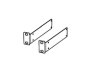 RACKEARS FOR Cisco - RACKEARS FOR Cisco SPARK CODEC PRO