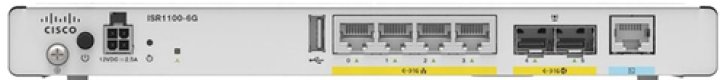 ISR1100 ROUTER 4 GE LAN/WAN - ISR1100 ROUTER 4 GE LAN/WAN PORTS AND 2 SFP PORTS 4GB RAM