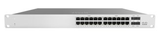 MERAKI MS125-24P 10G L2 CLD-MNG - MERAKI MS125-24P 10G L2 CLD-MNG 24X GIGE 370W POE SWITCH