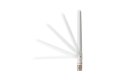 2.4 GHZ 2DBI/5 GHZ 4 DBI DIPOLE - 2.4 GHZ 2DBI/5 GHZ 4 DBI DIPOLE ANT. WHITE RP-TNC